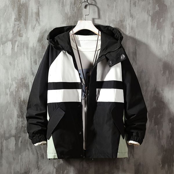 2021 new with hoodie male street shredded korean fashions autumn men's jacket clothes zzcn, Black;brown
2021 new with hoodie male street shredded korean fashions autumn men's jacket clothes zzcn, Black;brown