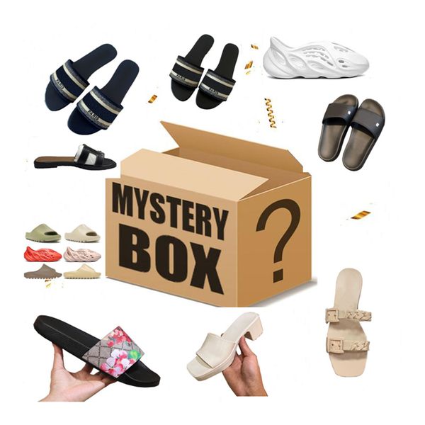 party supplies luxury slippers sandals lucky box one random mystery blind boxes gift for holidays / birthday value more than $100, Black
party supplies luxury slippers sandals lucky box one random mystery blind boxes gift for holidays / birthday value more than $100, Black