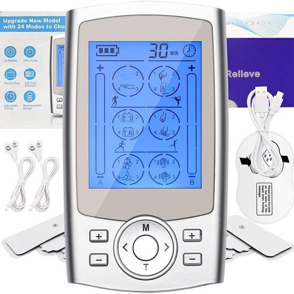 electric massagers dual channel massage instrument multifunctional cervical spine low frequency pulse physiotherapy
electric massagers dual channel massage instrument multifunctional cervical spine low frequency pulse physiotherapy