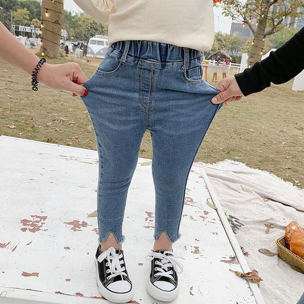 jeans kids girls skinny pants clothing casual 2 4 5 6 7 8 years baby denim pencil girls', Blue
jeans kids girls skinny pants clothing casual 2 4 5 6 7 8 years baby denim pencil girls', Blue