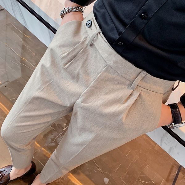 New High 2021 Quality Korean All Casual Business Games Men's Clothes Formal Pants Fine Fashion Fit Office 36 0LXK, Black
New High 2021 Quality Korean All Casual Business Games Men's Clothes Formal Pants Fine Fashion Fit Office 36 0LXK, Black