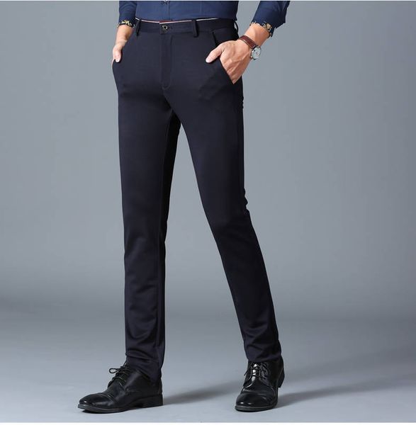 men's suits spring and you'll see dress elastic office wrinkles size big classic male pants vvce, Black
men's suits spring and you'll see dress elastic office wrinkles size big classic male pants vvce, Black