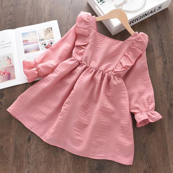 girl's dresses girls princess dress spring fashion kids solid ruffles party clothes for girl autumn children floral mesh vestidos, Red;yellow
girl's dresses girls princess dress spring fashion kids solid ruffles party clothes for girl autumn children floral mesh vestidos, Red;yellow