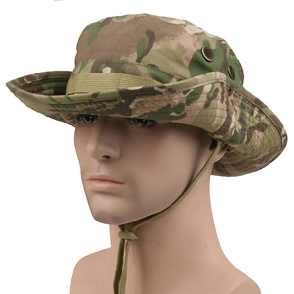 cloches outdoor tactical sniper camp boonie hats nepalese shade cap mens american army military camouflage sun fisherman's hat, Blue;gray
cloches outdoor tactical sniper camp boonie hats nepalese shade cap mens american army military camouflage sun fisherman's hat, Blue;gray