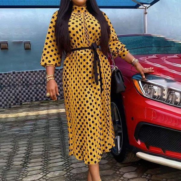 casual dresses long sleeve polka dot print dress 2021 vonda women spring autumn sundress vintage holiday party female vestidos, Black;gray
casual dresses long sleeve polka dot print dress 2021 vonda women spring autumn sundress vintage holiday party female vestidos, Black;gray