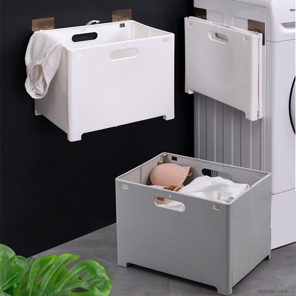 folding large hamper bathroom dirty storage basket no trace punch-home wall-mounted debris multi-function laundry storage
folding large hamper bathroom dirty storage basket no trace punch-home wall-mounted debris multi-function laundry storage