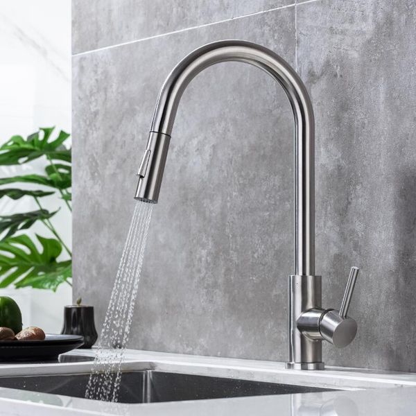 2021 new nickel out brushed gold pull down kitchen rotating sink faucet mixer tap sus 304 mse9
2021 new nickel out brushed gold pull down kitchen rotating sink faucet mixer tap sus 304 mse9