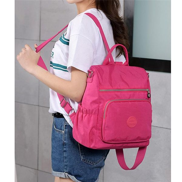 backpack fashion women backpacks large capacity girls student school bag solid nylon for teeanger casual soft handle unisex
backpack fashion women backpacks large capacity girls student school bag solid nylon for teeanger casual soft handle unisex