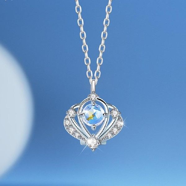 pendant necklaces silver plated shell clavicle opal crystal crown charm necklace for women girls party jewelry choker
pendant necklaces silver plated shell clavicle opal crystal crown charm necklace for women girls party jewelry choker