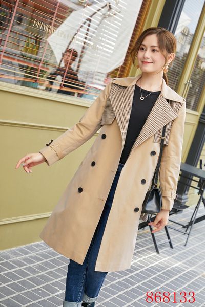 women's trench coats long classic windbreaker waterproof british high-end english style autumn winter gabadian solid color size coat d5, Tan;black
women's trench coats long classic windbreaker waterproof british high-end english style autumn winter gabadian solid color size coat d5, Tan;black