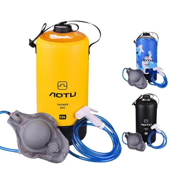 hydration packs 12l pvc portable outdoor shower bag inflatable pressure non-solar camping bath water wild bathing artifact equipment
hydration packs 12l pvc portable outdoor shower bag inflatable pressure non-solar camping bath water wild bathing artifact equipment