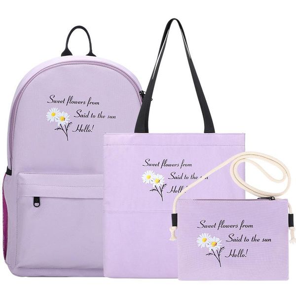 backpack female college student schoolbag little fresh girl bag simple moriyuan home wuerzan three piece set
backpack female college student schoolbag little fresh girl bag simple moriyuan home wuerzan three piece set