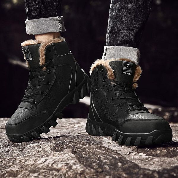 boots 2021 men's military warm leather snow outdoor work hiking shoes fashion rubber ankle army, Black
boots 2021 men's military warm leather snow outdoor work hiking shoes fashion rubber ankle army, Black
