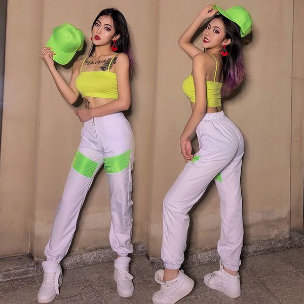 hip hop dance costume jazz practice clothes street outfits street dance dress nightclub dj ds costume jazz camisole pantsvdb1797, Black;red
hip hop dance costume jazz practice clothes street outfits street dance dress nightclub dj ds costume jazz camisole pantsvdb1797, Black;red