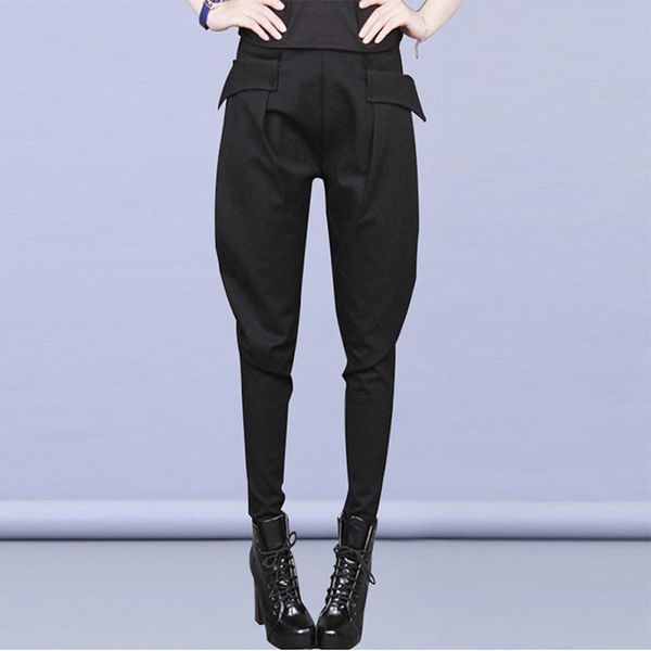 women's pants & capris plus size high-waisted harem women small feet spring slim bloomers breeches cargo, Black;white
women's pants & capris plus size high-waisted harem women small feet spring slim bloomers breeches cargo, Black;white
