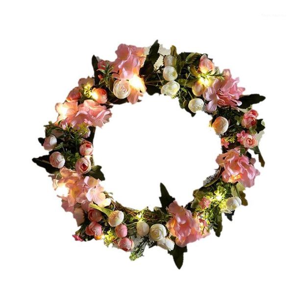 valentine's day artificial rose flower wreath spring for front door party home decor with light,colorful 40cm1
valentine's day artificial rose flower wreath spring for front door party home decor with light,colorful 40cm1