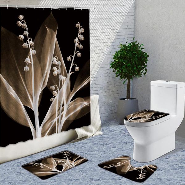 shower curtains european abstract floral curtain set 4pcs bath mats rugs fabric washable with hook rings bathroom supplies
shower curtains european abstract floral curtain set 4pcs bath mats rugs fabric washable with hook rings bathroom supplies