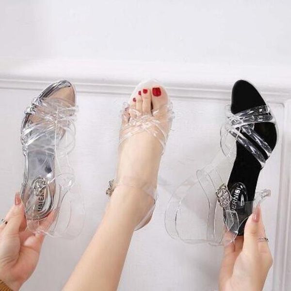 sandals 35-43 women's large middle heel summer shoes temperament high heels thin fairy roman sandal, Black
sandals 35-43 women's large middle heel summer shoes temperament high heels thin fairy roman sandal, Black