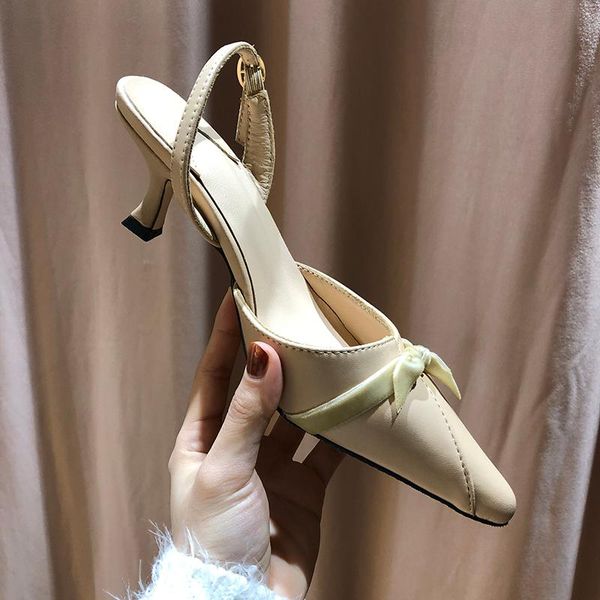 dress shoes kmeioo elegant summer fashion shoe woman bowknot med heels back strap kitten slip-on kiteens, Black
dress shoes kmeioo elegant summer fashion shoe woman bowknot med heels back strap kitten slip-on kiteens, Black