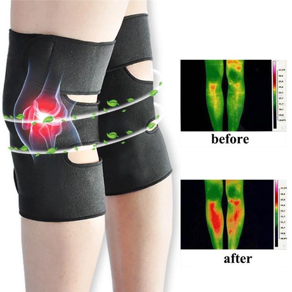 elbow & knee pads 1 pair self heating protector improve blood circulation support tourmaline therapy adjustable, Black;gray
elbow & knee pads 1 pair self heating protector improve blood circulation support tourmaline therapy adjustable, Black;gray