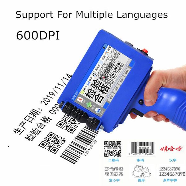 inkjet printer multi sprinkler languages qr bar batch code date number logo expiry date label mobile hand jet thermal printer
inkjet printer multi sprinkler languages qr bar batch code date number logo expiry date label mobile hand jet thermal printer
