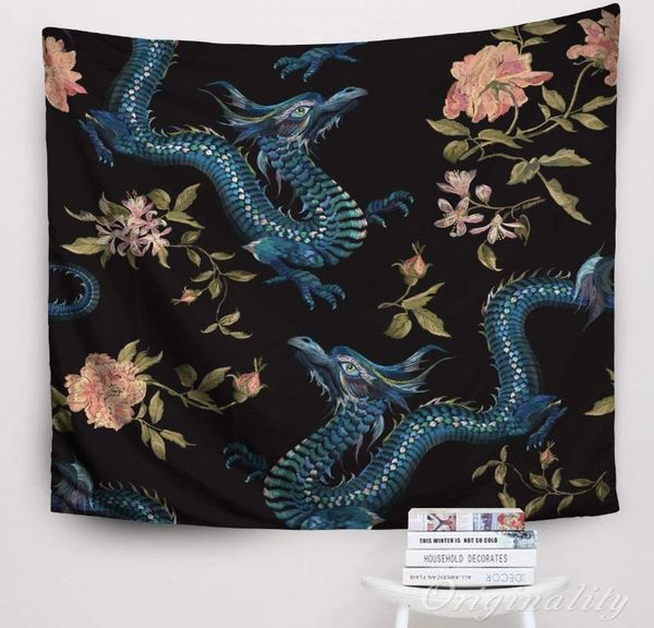 tapestries hallowen tapestry embroidery oriental floral pattern with dragons and gold roses wall hanging for dorm room living home decor
tapestries hallowen tapestry embroidery oriental floral pattern with dragons and gold roses wall hanging for dorm room living home decor