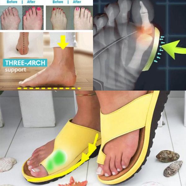oeak new women slippers flat sole casual soft big toe foot sandal women shoes comfy platform orthopedic bunion corrector, Black
oeak new women slippers flat sole casual soft big toe foot sandal women shoes comfy platform orthopedic bunion corrector, Black