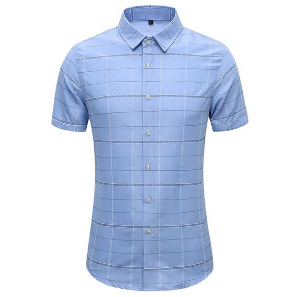 men's casual shirts 45kg-120kg summer korean fashion mens short sleeve plaid shirt daily button 4xl 5xl 6xl 7xl, White;black
men's casual shirts 45kg-120kg summer korean fashion mens short sleeve plaid shirt daily button 4xl 5xl 6xl 7xl, White;black