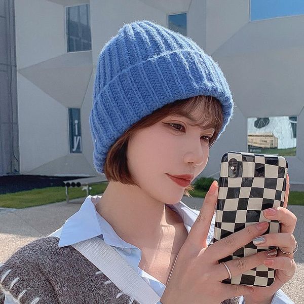 beanies autumn and winter hats women's solid color wild knitted woolen caps korean ladies fashion warm
beanies autumn and winter hats women's solid color wild knitted woolen caps korean ladies fashion warm