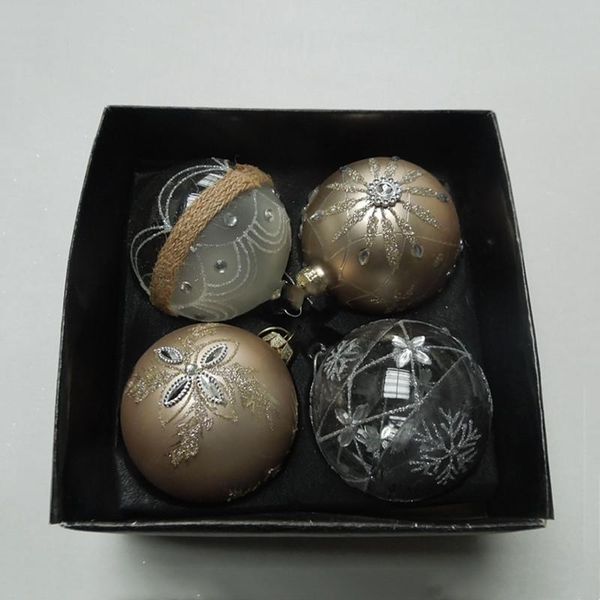 party decoration 12pcs/pack diameter=8cm beautiful handmade glass ball christmas day hanging globe pendant festival friend gift
party decoration 12pcs/pack diameter=8cm beautiful handmade glass ball christmas day hanging globe pendant festival friend gift