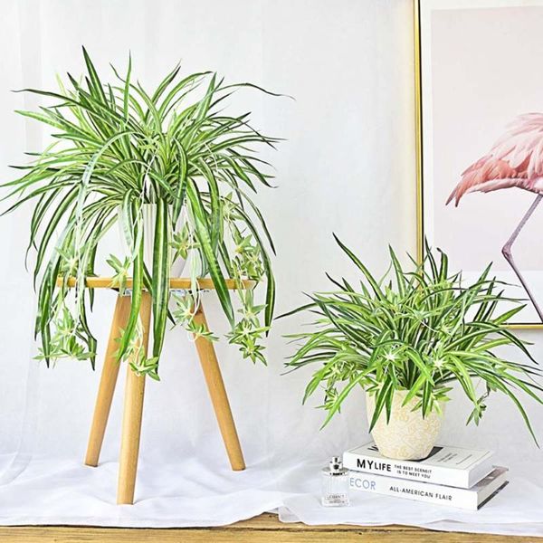 decorative flowers & wreaths artificial plants wall hanging chlorophytum potted green pvc fake simulation flower living room decor
decorative flowers & wreaths artificial plants wall hanging chlorophytum potted green pvc fake simulation flower living room decor