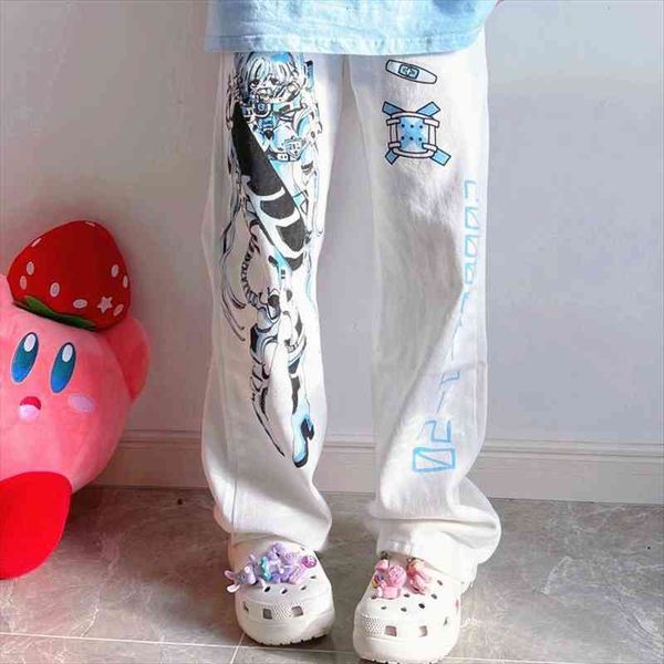 anime pants women summer thin section fashion y2k wide leg pants streetwear harajuku print loose casual cyberpunk jeans, Black;white
anime pants women summer thin section fashion y2k wide leg pants streetwear harajuku print loose casual cyberpunk jeans, Black;white