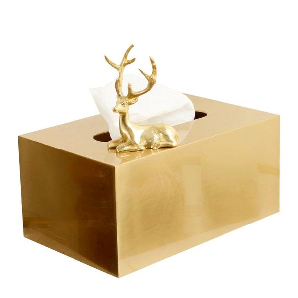 tissue boxes & napkins nordic metal waterproof box luxury copper deer holder bathroom paper towel dispenser car
tissue boxes & napkins nordic metal waterproof box luxury copper deer holder bathroom paper towel dispenser car