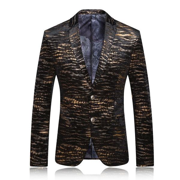 men's suits & blazers 2021 printing suit m-5xl tide male tiger print fashion casual blazer slim jacket singer camouflage me, White;black
men's suits & blazers 2021 printing suit m-5xl tide male tiger print fashion casual blazer slim jacket singer camouflage me, White;black