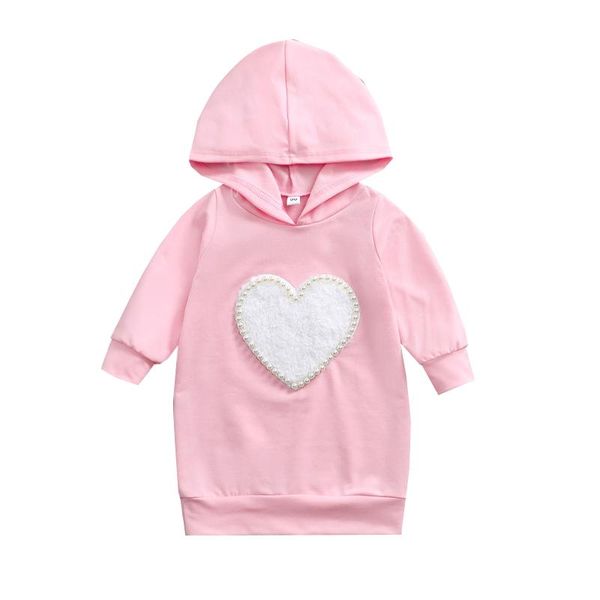 girl's dresses cute kids baby girl sweatshirt dress autumn spring casual pearls heart embroidered hooded children clothes 1-5years, Red;yellow
girl's dresses cute kids baby girl sweatshirt dress autumn spring casual pearls heart embroidered hooded children clothes 1-5years, Red;yellow