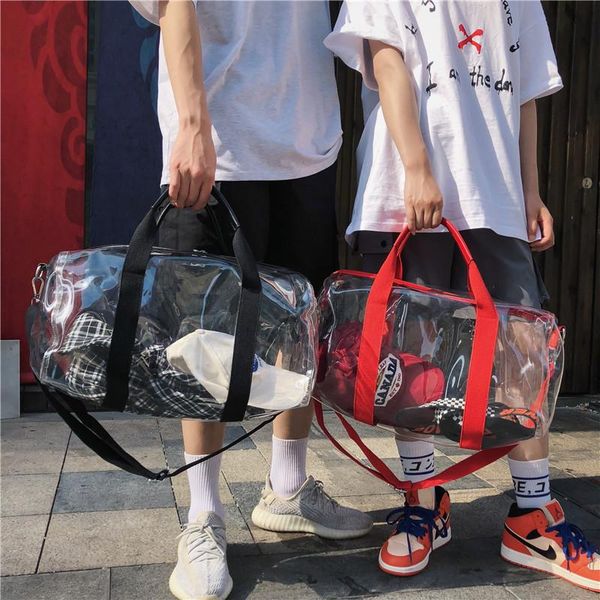 duffel bags clear waterproof pvc travel handbags cool chic transparent fashion shoulder beach vocation
duffel bags clear waterproof pvc travel handbags cool chic transparent fashion shoulder beach vocation