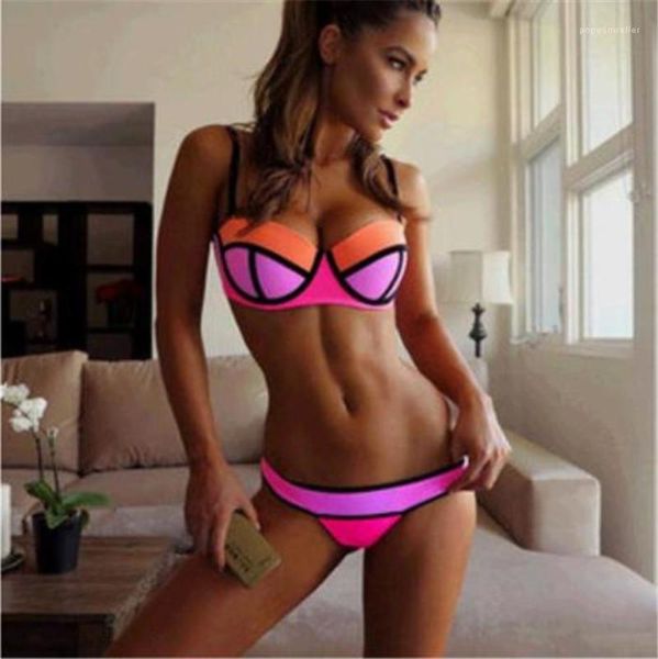 bikinis lady 2pcs bathing suit summer beach swimwear new women joint color tankinis printed designer
bikinis lady 2pcs bathing suit summer beach swimwear new women joint color tankinis printed designer