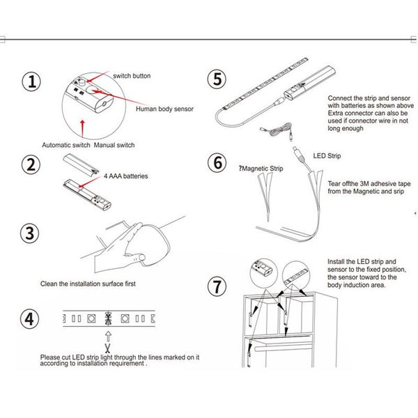 strings led dual mode flexible night light strip motion sensor lamp for bedroom cabinet closet toer889
strings led dual mode flexible night light strip motion sensor lamp for bedroom cabinet closet toer889