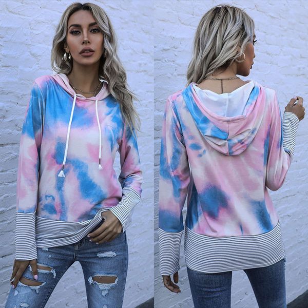 2021 spring and autumn new street long sve hoodie tie dye loose base sweater, White
2021 spring and autumn new street long sve hoodie tie dye loose base sweater, White