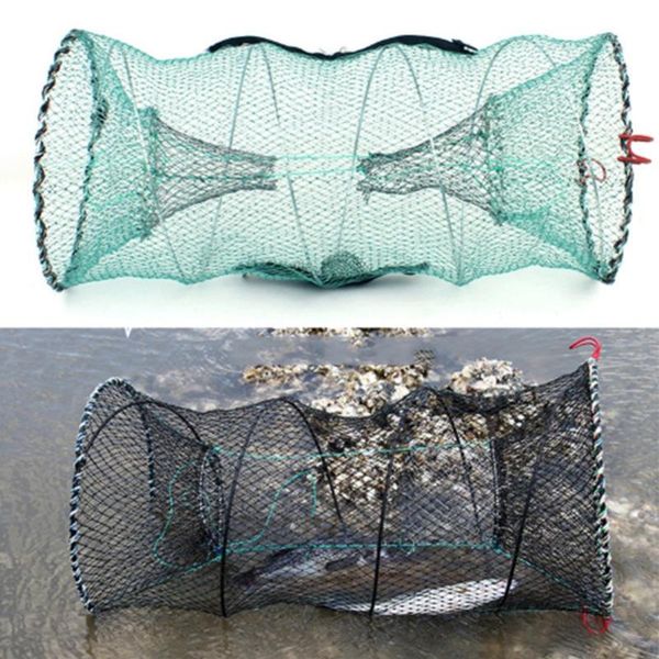 fishing accessories portable net mesh trap bait shrimp cage fish automatic folding spring crab lobster mud tool
fishing accessories portable net mesh trap bait shrimp cage fish automatic folding spring crab lobster mud tool