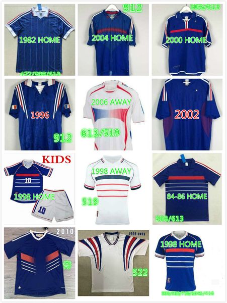 1998 10 mbappe retro 2002 zidane henry maillot de foot soccer jerseys 1996 2004 football 1984 86 shirt trezeguet 1982 finals 2006 white 2000, Black;yellow
1998 10 mbappe retro 2002 zidane henry maillot de foot soccer jerseys 1996 2004 football 1984 86 shirt trezeguet 1982 finals 2006 white 2000, Black;yellow