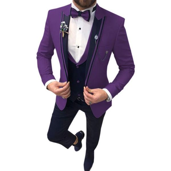 men's suits & blazers 2021 perple slim fit one button red groom tuxedos groomsmen mens wedding 3 piece prom bridegroom (jacket+pants+ve, White;black
men's suits & blazers 2021 perple slim fit one button red groom tuxedos groomsmen mens wedding 3 piece prom bridegroom (jacket+pants+ve, White;black