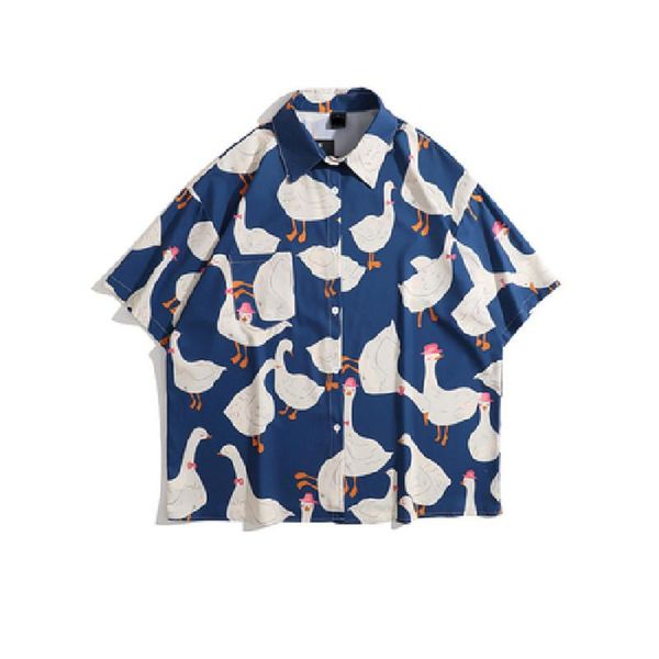 men's casual shirts oversize tropical hawaiian shirt printed short sleeve chest pocket fit vintage, White;black
men's casual shirts oversize tropical hawaiian shirt printed short sleeve chest pocket fit vintage, White;black