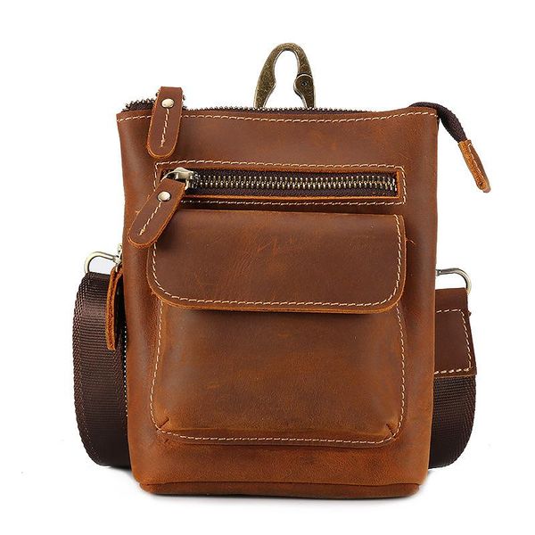 waist bags leather men's bag shoulder running mobile phone horse full-grain retro verticle small
waist bags leather men's bag shoulder running mobile phone horse full-grain retro verticle small