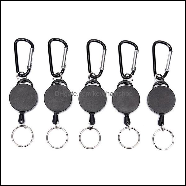 keychains fashion aessories retractable keyring extendable metal wire 60cm keychain clip pl key ring anti lost id card holder chain drop del, Silver
keychains fashion aessories retractable keyring extendable metal wire 60cm keychain clip pl key ring anti lost id card holder chain drop del, Silver