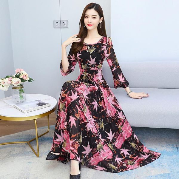 casual dresses spring summer classy women bodycon party vestidos 2021 vintage floral chiffon bohemian beach maxi sundress plus size long dre, Black;gray
casual dresses spring summer classy women bodycon party vestidos 2021 vintage floral chiffon bohemian beach maxi sundress plus size long dre, Black;gray