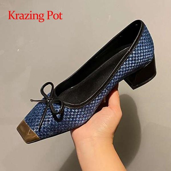 krazing pot special design square toe med heel butterfly-knot three colors beauty lady dating slip on sweet cozy women pumps l09, Black
krazing pot special design square toe med heel butterfly-knot three colors beauty lady dating slip on sweet cozy women pumps l09, Black