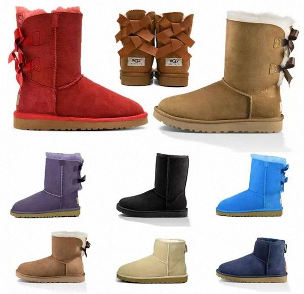 women snow boots australians winter girls ankle boot fur leather luxury bailey bow chestnut brown black green comfortable wggs shoes size la
women snow boots australians winter girls ankle boot fur leather luxury bailey bow chestnut brown black green comfortable wggs shoes size la