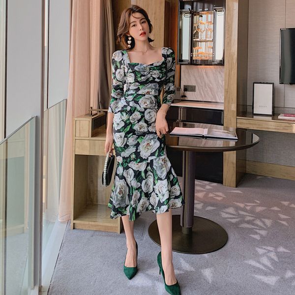 new arrival comfortable ruffles formal trumpet temperamental print elegant fresh backless mermaid dress cbl4, White;black
new arrival comfortable ruffles formal trumpet temperamental print elegant fresh backless mermaid dress cbl4, White;black