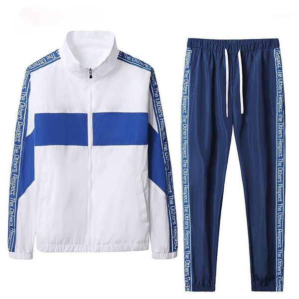 men's tracksuits spring casual sports suit coat 2021 korean clothes two-piece set, Gray
men's tracksuits spring casual sports suit coat 2021 korean clothes two-piece set, Gray